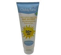 Childs Farm | Kids and Baby Sun Cream SPF 50+ 125ml | Water Resistant UVA & UVB | Very High Protection | Suitable for Dry, Sensitive & Eczema-prone Skin