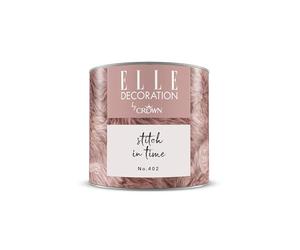 125ml Elle Decoration Interior Wall Wood Pink Stitch in Time