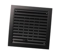 190 x 190mm / 125mm Anthracite Black 7x7 / 5 inch Adjustable Round Plastic Ducting and Fittings for Extractor Fan Ventilation