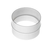 125mm / 5 Inch Duct Connector - Round PVC Ducting - Ventilation Pipe, Hose, Tube