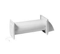 125mm / 5 inch Heat Recovery Unit - Decentralised Ventilation System with Ceramic Heat Exchanger with a Pull Plug and a Switch