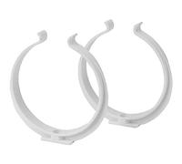 Ø 125mm / 5 inch Pipe Clamp - Ducting Clip - Support Bracket for Plastic Duct/Pack of 2
