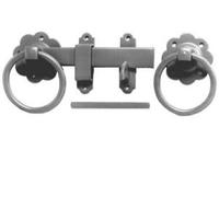 125mm 5" No.1136 Plain Ring Handled Gate Latches Galv'd