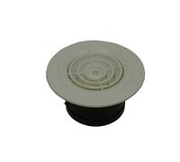 125mm Adjustable Air Vent Cover with Insect Mesh | ABS Ventilation Grille for Wall & Ceiling Mounting | 5 Inch Duct Vent Outlet