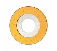125mm Adjustable Round Circle Template Ruler Maker Tool 304 Stainless Steel Professional Measuring Drawing Aid for Woodworking Drafting DIY Projects Model Making(Gold)
