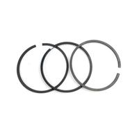 125mm Air Compressor Piston for Ring Set for FS125 125A KS125 - Spring Steel Replacement Parts, 3 or 4 Pcs per Pack, Compatible with 125 Type Cylinder 3pcs for KS125