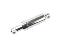 125mm CNC Shock Damper Motorcycle Suspension Spring Parts For MTB Moto Electric Scooter Folding Bicycle Accessories Motorcycle Air Shock Absorber(Silver)