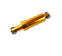 125mm CNC Shock Damper Motorcycle Suspension Spring Parts For MTB Moto Electric Scooter Folding Bicycle Accessories Motorcycle Air Shock Absorber(Yellow)