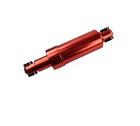 125mm CNC Shock Damper Motorcycle Suspension Spring Parts For MTB Moto Electric Scooter Folding Bicycle Accessories Motorcycle Air Shock Absorber(Red)