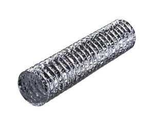 125mm Dia Blauberg Aluminium Flexible Exhaust Ducting Pipe Fume Ventilator High Temperature 5M Long