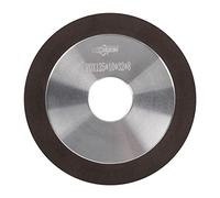 125mm Diamond Grinding Wheel, 150 Grit Tapered Resin Abrasive Plain Grinding Wheel for Grinding Carbide Hard Steel Stone Marble Granite Rock 125x10x32x8mm