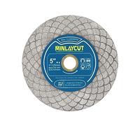 125mm Diamond Tile Cutting Disc - MINLAYCUT Diamond Blade Porcelain Tiles Grinding Disc 5" for Cutting and Grinding Porcelain Ceramic Tile Marble Artificial Stone