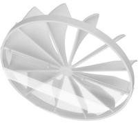 Ø 125mm / 5 inch Extractor Fan Non Return Valve - Ducting Pipe - Plastic - White