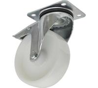 125mm Heavy-Duty Swivel Plate Castor Wheel With Total Lock Brakes