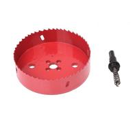 125mm Hole Saw with Drill Bit for Cork Board, Plastic Board, Plasterboard, Drywall Materials, Wood, Metals Macaron