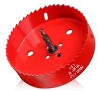 125mm Hole Saws Cutter, Bi-Metal Wood Drill Bit for Cutting Plywood, Fiberglass, PVC Board, Plastic and Drywall