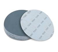 125mm Hook and Loop Sanding Discs, 30Pcs Wet Dry Sandpaper Set 5 Inch Water Sanding Paper for Random Orbital Sander (2000 Grit)