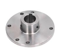 125mm Lathe Flange High Manganese Steel Chuck Connection Flange for K11-125 K12-125 K72-125 Steel Chuck Flange(20mm)(25mm)