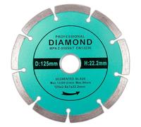 125mm Mortar Rake Diamond Cutting Disc for Angle Grinders - Metal Cutting Disc Head for Concrete Crack Patching, Wet & Dry Work, Efficient Industrial Applications, Crack Chaser Diamond Saw Blade