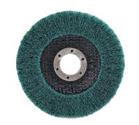 125mm Nylon Fiber Flap Polishing Wheel Non-woven Grinding Disc For Angle Grinder For Metal Buffing 120/180/240/320 Grit(Grit 120,4pc)