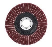 125mm Nylon Fiber Flap Polishing Wheel Non-woven Grinding Disc For Angle Grinder For Metal Buffing 120/180/240/320 Grit(Grit 240,2pc)