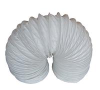 125mm x 1m Metre 5" Pvc Round Flexible Ducting/Flexi Hose, 5" / 125 mm Dia