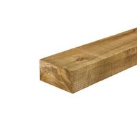 125mm X 250mm Green Treated Garden Railway Sleeper 2.4M (X16 Sleepers)