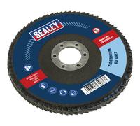 125mm Zirconium Flap Disc - 22mm Bore - Depressed Centre Disc - 60 Grit