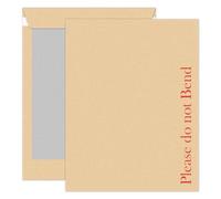 125Pcs A4 Envelopes iSOUL 324mm x 229mm A4 C4 Manilla Hard Board Backed Envelopes Do Not Bend Envelope