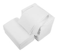 125pcs Disposable Nail Table Mats White Pulp Nail Placemat for Salon