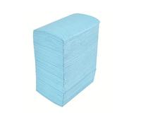 125Pcs Disposable Tattoo Clean Pad Tattoo Table Covers Clean Pad Patient Dental Napkins Beauty Tattoo Accessories Tattoo Bibs (Blue)