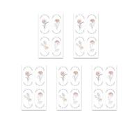 125Pcs Thank You Stickers Rectangular Wrapping Labels Self-Adhesive Labels for Wedding Small Businesses, Online Retailer Colorful Designs