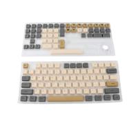 125pcs XDA Profile PBT Keycaps, Dye Sublimation Key Caps, Arabic Shimmering Theme, Ergonomic Typing Caps Set, with Removal Tool, for 61 68 75 87 104 Boards, Fade Proof