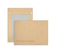125x C5 / A5 Manilla Hard Board Back Envelopes - 229x162 mm - Cardboard Backed Please Do Not Bend Envelope with Peel & Seal Strip - Perfect for Mailing, Posting & Storing Important Documents