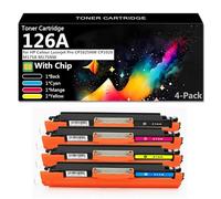 126A Compatible Ink Cartridge Replacement [with Chip] for Xerox ApeosPrint C325 C325dw Apeos C325df C325dw Printer, High-Performance High Capacity,1 set