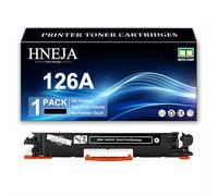 126A Toner Cartridge, Compatible CE311A CE310A CE313A CE312A Toner Cartridges for HP CP1025 CP1025nw M175a M175nw M275nw Printer,Black-1 Pack