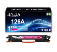 126A Toner Cartridge, Compatible CE311A CE310A CE313A CE312A Toner Cartridges for HP CP1025 CP1025nw M175a M175nw M275nw Printer,Magenta-1 Pack