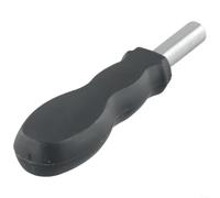 126mm Long Hexagonal Extension Handle with Soft Grip Rubber Finish for Consistent Handling in Tight or Awkward Spaces