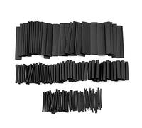 127 Pcs Black Heat Shrink Tubing 2:1 Electrical Wire Cable Wrap Assortment Kit Automatic Wire Shrink Wrap Tube Kit for Wire Repair Soldering
