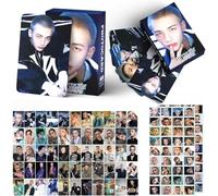 127 pcs SKZ Personal Photocards Stray-Kids 55Pcs Postcards + 72Pcs stickers Cards Felix Bangchan Hyunjin Photo Cards (hyunjin)