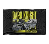 (127cm x 152cm, Multicoloured) Batman The Caped Crusader Soft Touch Blanket