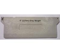 127mm Vertical Blind GREY Bottom Weights, pack of 100