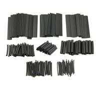 127Pcs Black Glue Weatherproof Heat Shrink Sleeving 127pcs 30pcs Black Suitable for Storage Details Size 2mm Fully Shrunk Internal Diameter 1mm