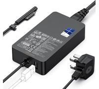 127W Surface Charger Compatible with Microsoft Surface Book 3/2/1, Surface Laptop Studio 2/1, Surface Pro 11/10/9/8/7/7+/6/5/4/3, Surface Laptop 7/6/5/4/3/2, Surface Go, Support 102W, 65W, LED, 10FT