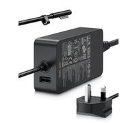 127W Surface Charger for Microsoft Surface Laptop Studio 2 1, Surface Book 3 2 1，Surface Pro 11 10 9 8 7+ 7 6 5 4 3, Windows Surface Laptop 7 6 5 4 3, Surface Go 4 3 2, Funktioniert mit 102W 65W