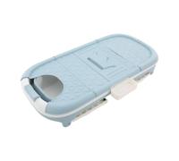 127x62x53 cm Foldable Bathtub Adult, Freestanding Portable Bath Tub | Large Capacity Soaking Tub with Cover, Folding Bathtub, Side Storage Basket, for Home Spa, Body Soaking, Camping, Travel