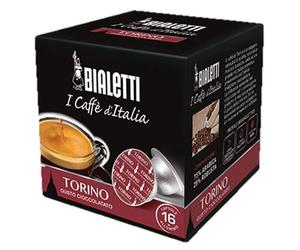128 Aluminium Capsules Bialetti Mokespresso I Caffe' D'Italia Turin