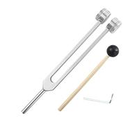 128 Hz Tuning Fork Clinical Grade Nerve/Sensory Anti-Rust Tuning Fork Stainless Steel Portable Tuning Fork for Sound