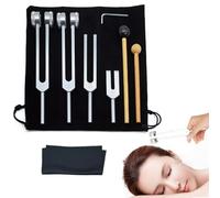 128 Hz Tuning Fork for Healing - Sound Healing Instruments Tuning Fork Set - Aluminum Alloy, Instruments for Body and Mind, Beginners and Experienced