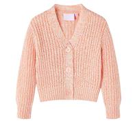 (128) Kids' Cardigan Long Sleeve Coats Toddler Kids Knit Sweater Knitted Mixed Pink
